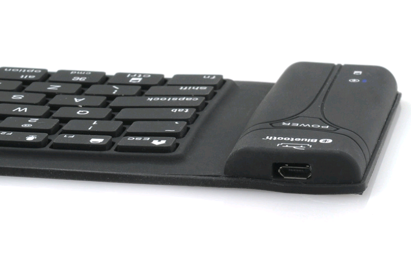 Wireless Bluetooth Folding Silicone Waterproof Keyboard