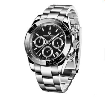 Pagani Design Best Selling Multi Functional Fine Steel Waterproof Calendar Men's Quartz Watch