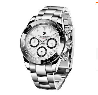 Pagani Design Best Selling Multi Functional Fine Steel Waterproof Calendar Men's Quartz Watch