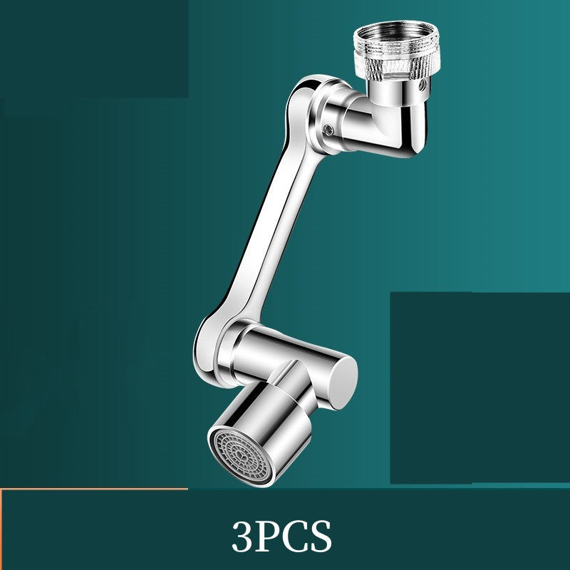 Universal Faucet Washbasin Multifunctional 1080 Degree Rotation Splash Proof